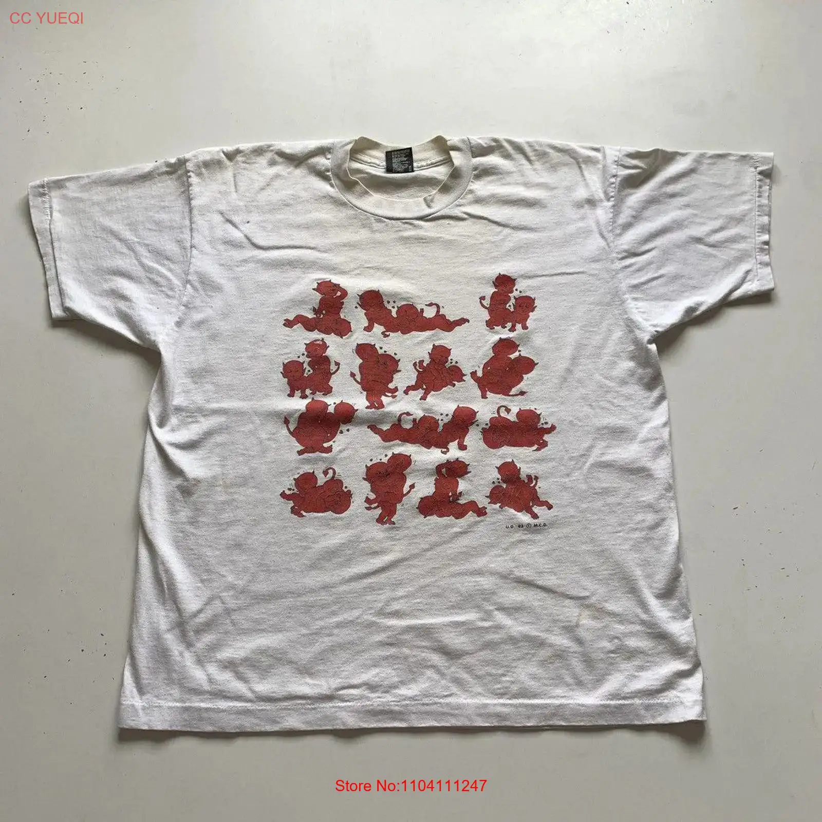 Vintage Fashion Victim - 빈티지 1990년대 Devil Sex Funny Fashion