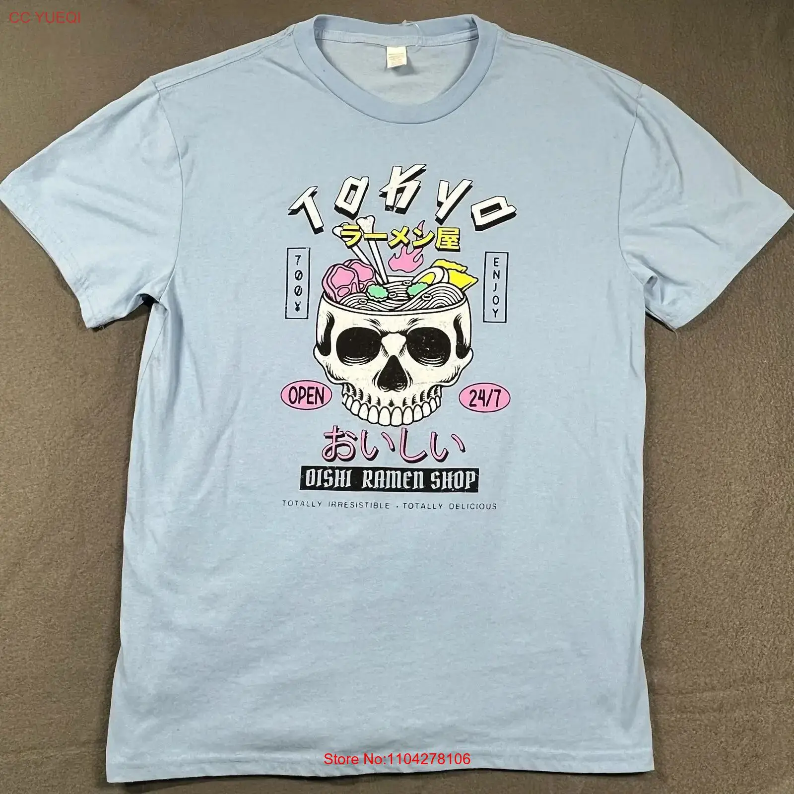 Vintage Fashion In Tokyo - Tokyo Oishi Ramen Shop T 셔츠