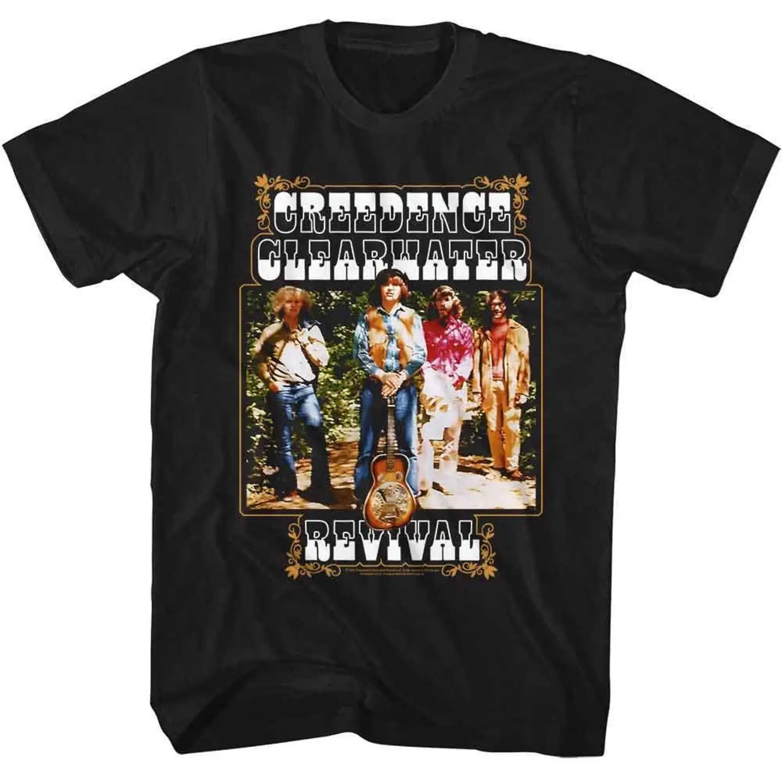 Vintage Fashion Revival - Creedence Clearwater Revival Band And Fancy