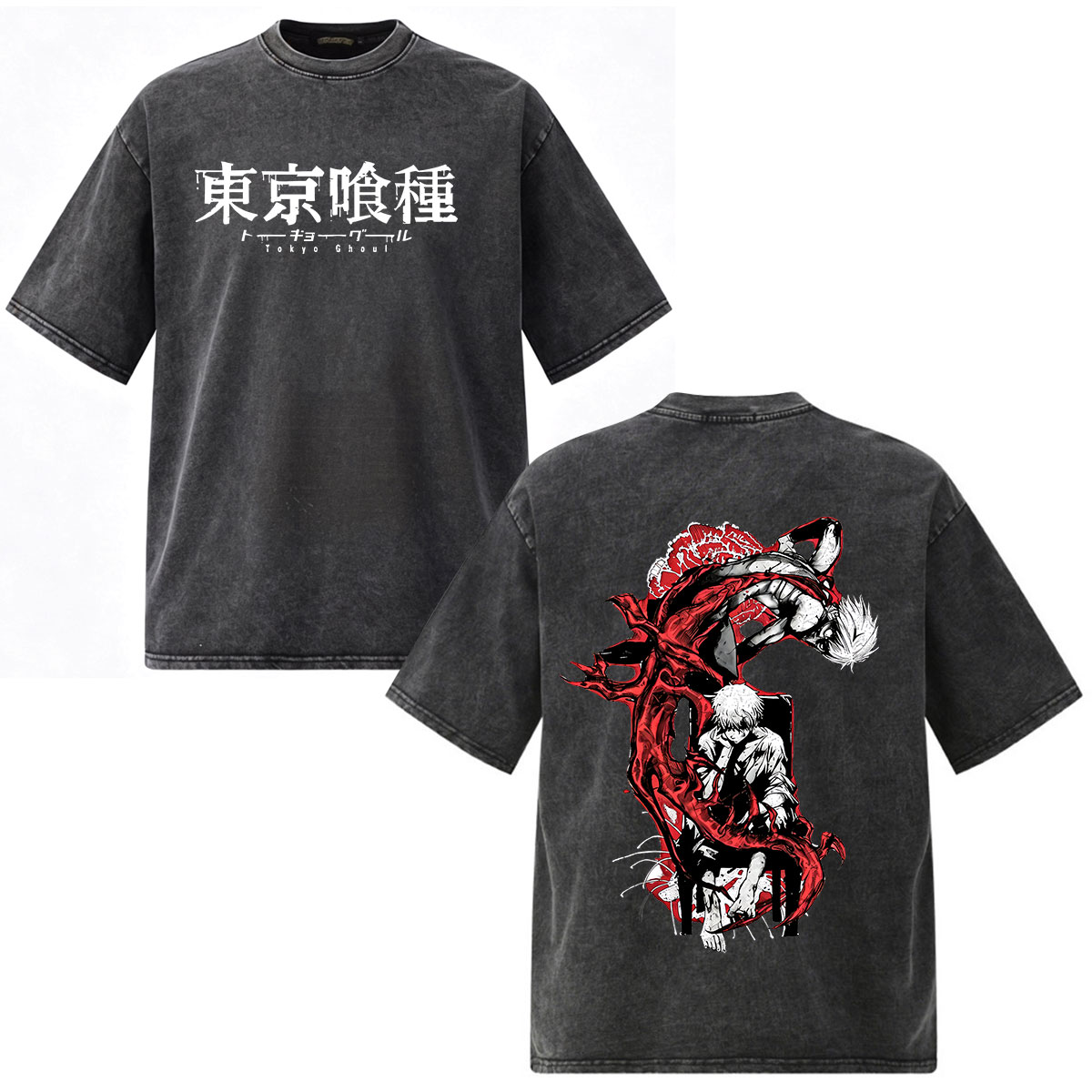 Vintage Fashion In Tokyo - Anime Tokyo Ghoul Ken Kaneki T