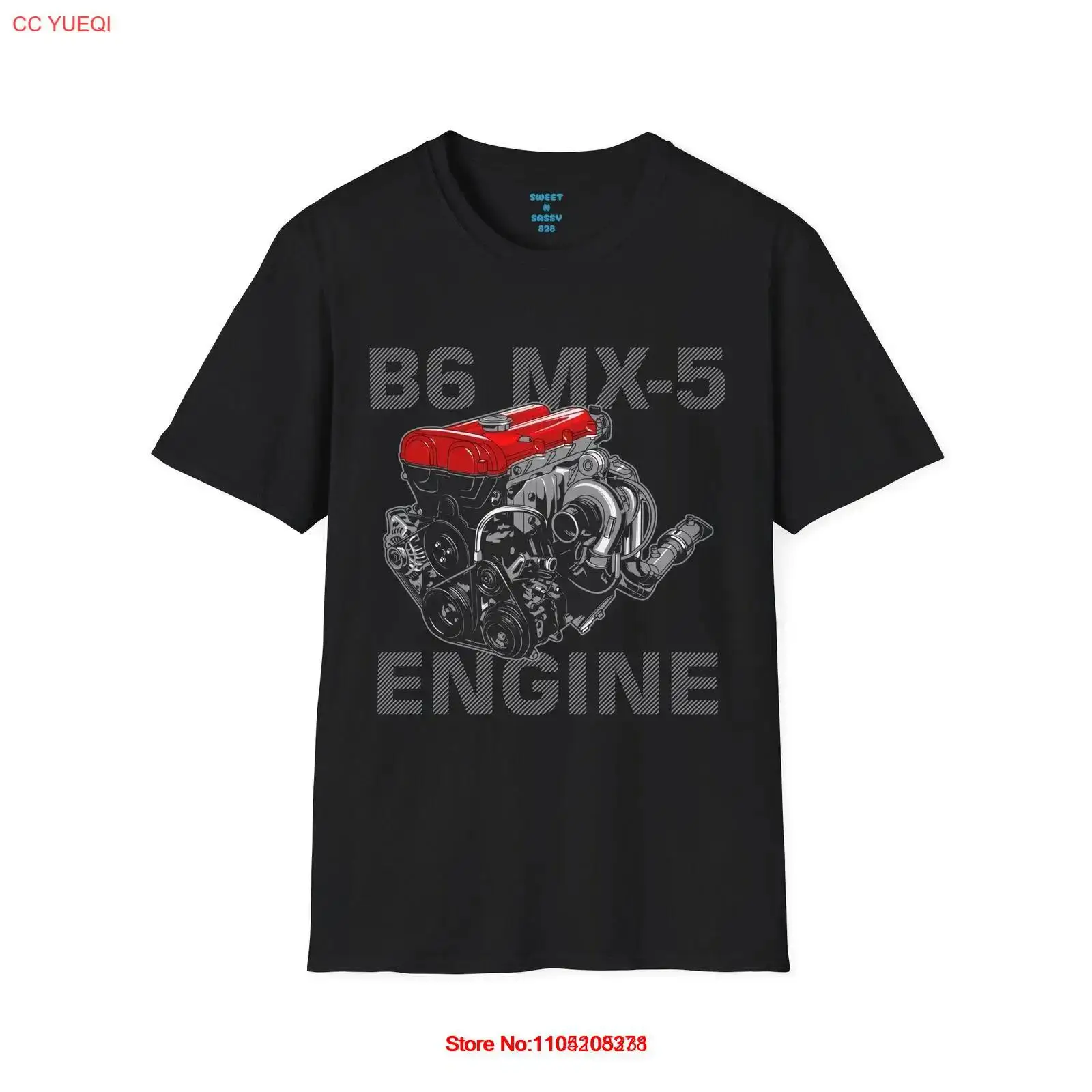 Vintage Fashion Enthusiasts - B6 MX 5 티셔츠 아이코닉 미아타