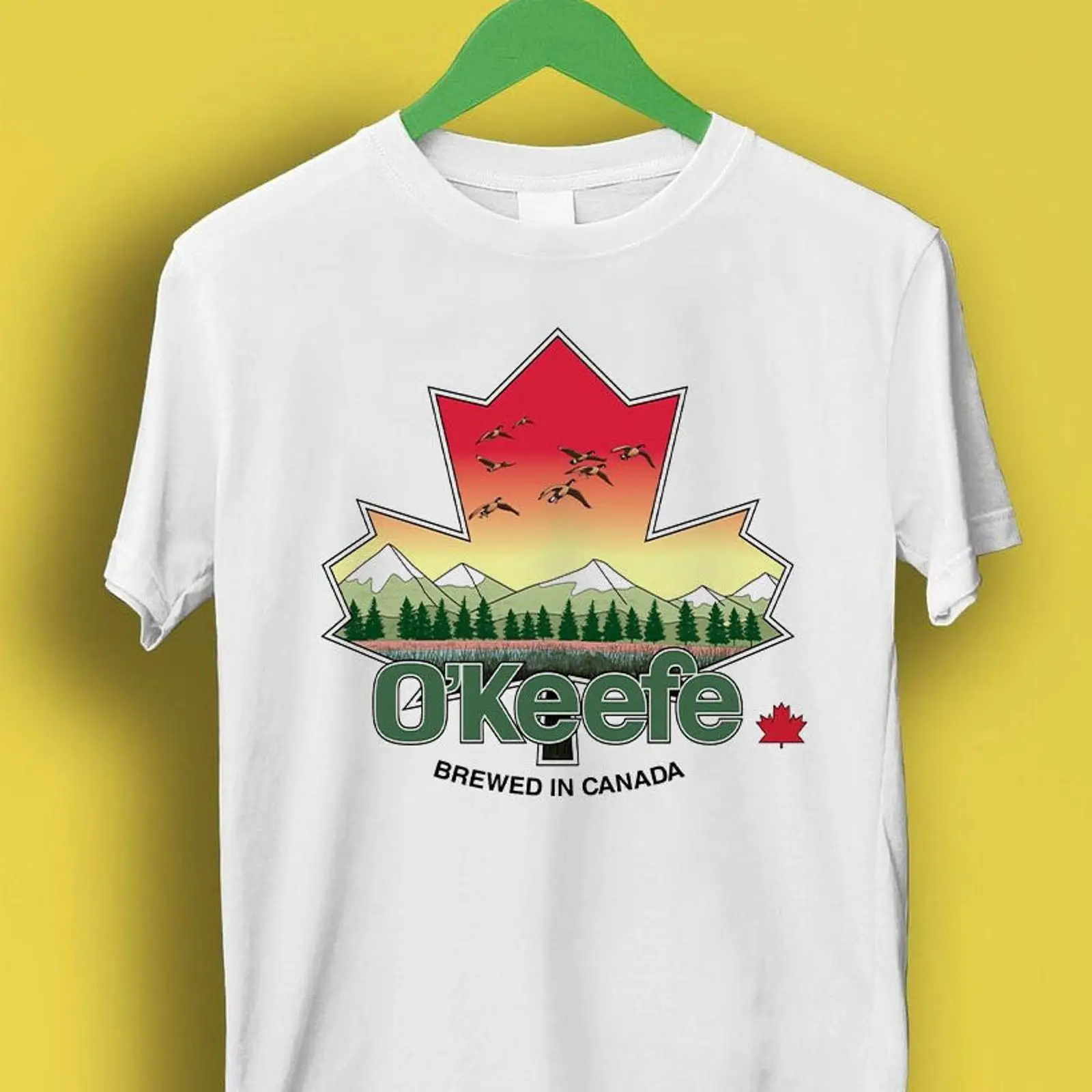 Vintage Fashion Canada - O'Keefe Brewed in Canada 메이플 리프