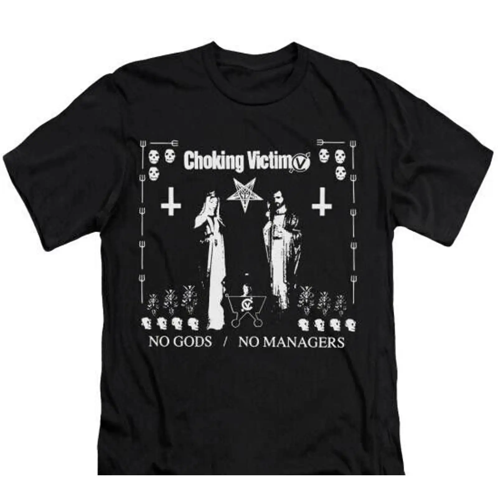 Vintage Fashion Victim - Choking Victim T 셔츠 밴드 머치