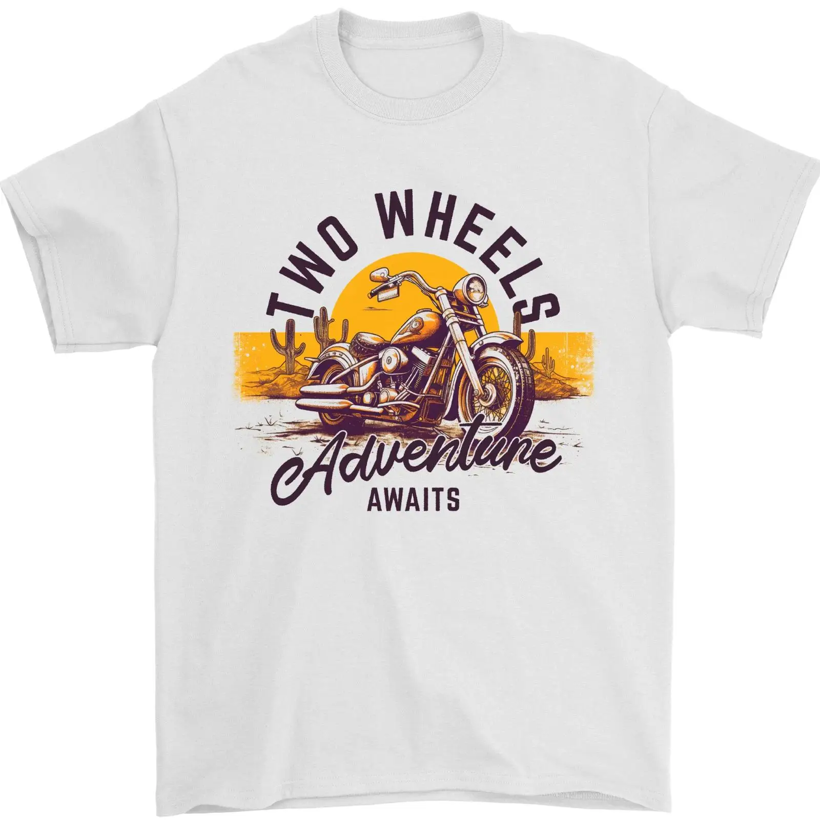 Vintage Fashion Wheel - 2 Wheels Adventure Biker Motorcycle Chopper