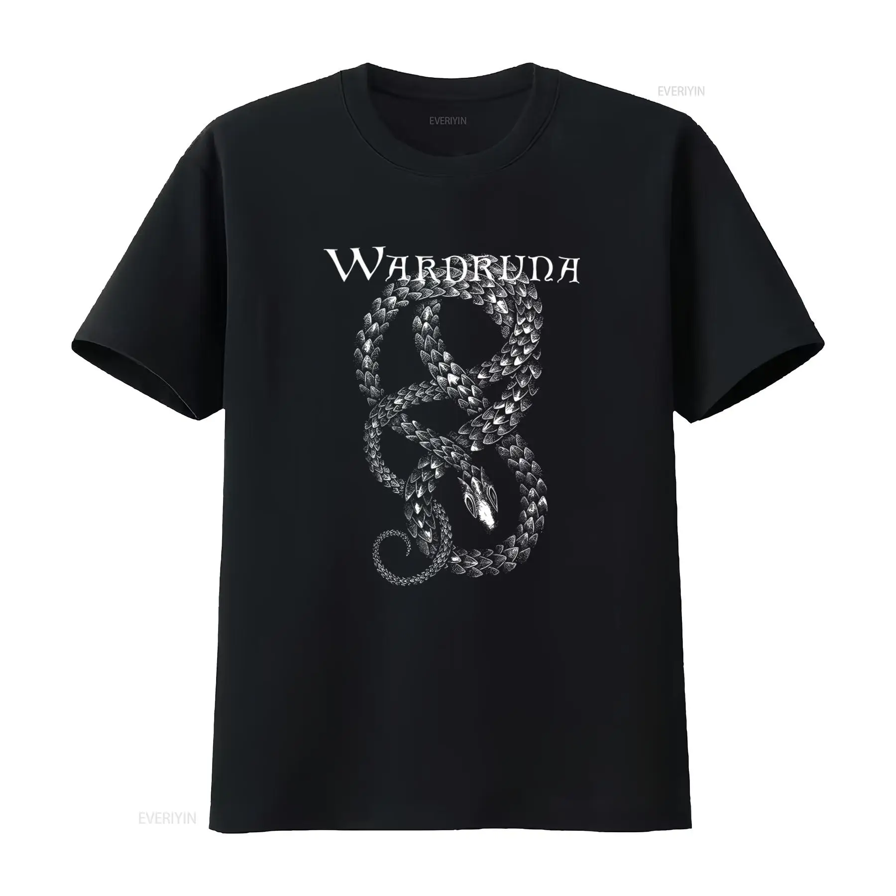 Vintage Fashion Enthusiasts - 정교한 뱀 디자인이 돋보이는 Wardruna 블랙