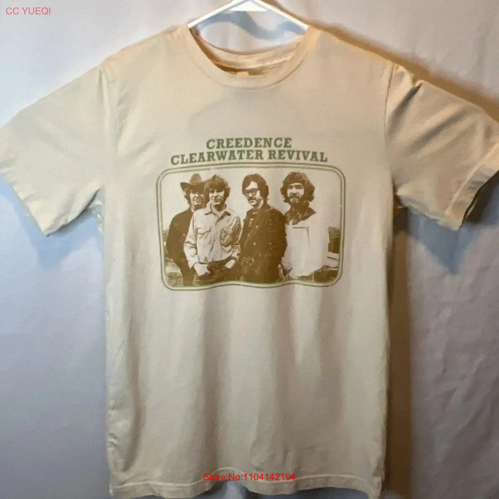 클리어워터 크리덴스 리바이벌 리프린트 티셔츠 빈티지 워 - Vintage Fashion Revival 리뷰 및 가격