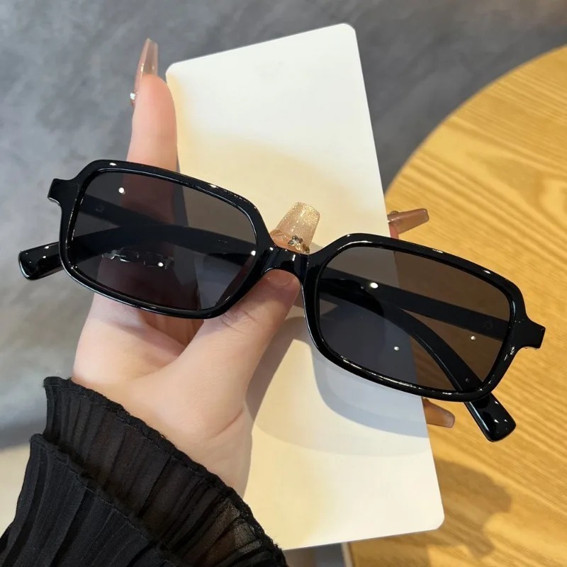 고급스러운 직사각형 선글라스 여성용 오벌 빈티지 스퀘어 - Vintage Fashion Images 리뷰 및 가격