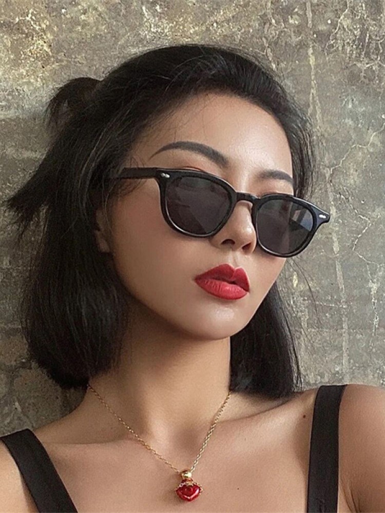 남녀공용 빈티지 패션 블루라이트 차단 선글라스, 새로운 - Vintage Fashion Images 리뷰 및 가격