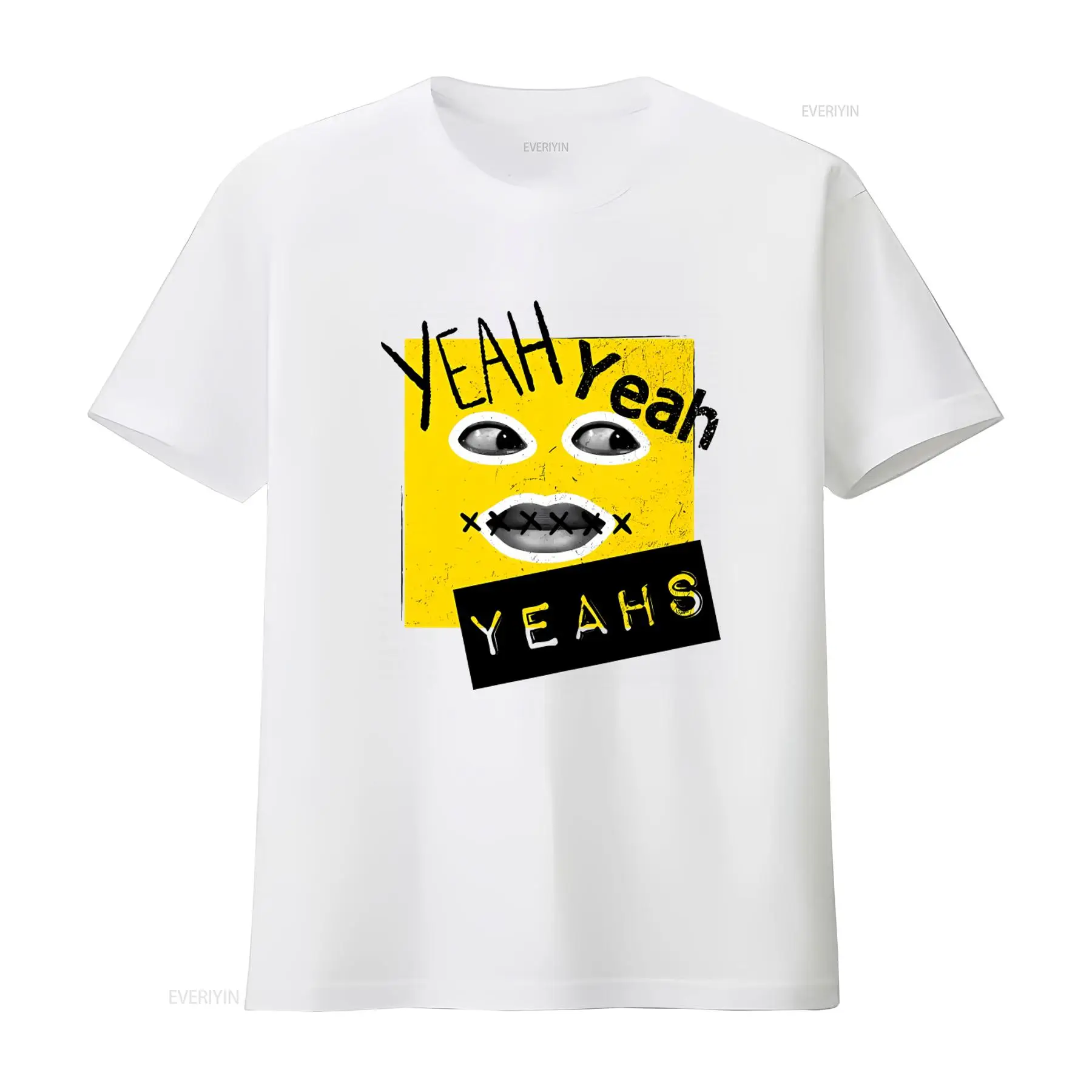 The Yeah Yeahs 밴드 티셔츠 대담한 프린트가 - Vintage Fashion Enthusiasts 리뷰 및 가격