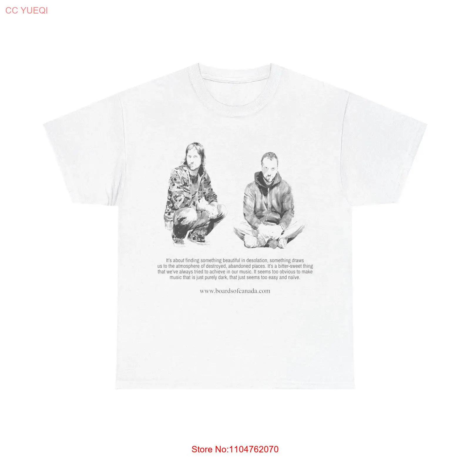 보드스 오브 캐나다 티셔츠 머치 빈티지 워싱 그래픽 약 - Vintage Fashion Canada 리뷰 및 가격