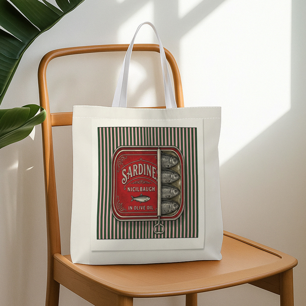 빈티지 물고기 심볼 프린트 핸드백 접이식 숄더백 그래픽 - Vintage Fashion Revival 리뷰 및 가격