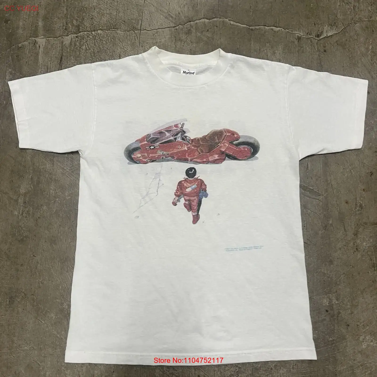 AKIRA 1988 빈티지 티셔츠 패션 빅티미 화이트  - Vintage Fashion Victim 리뷰 및 가격