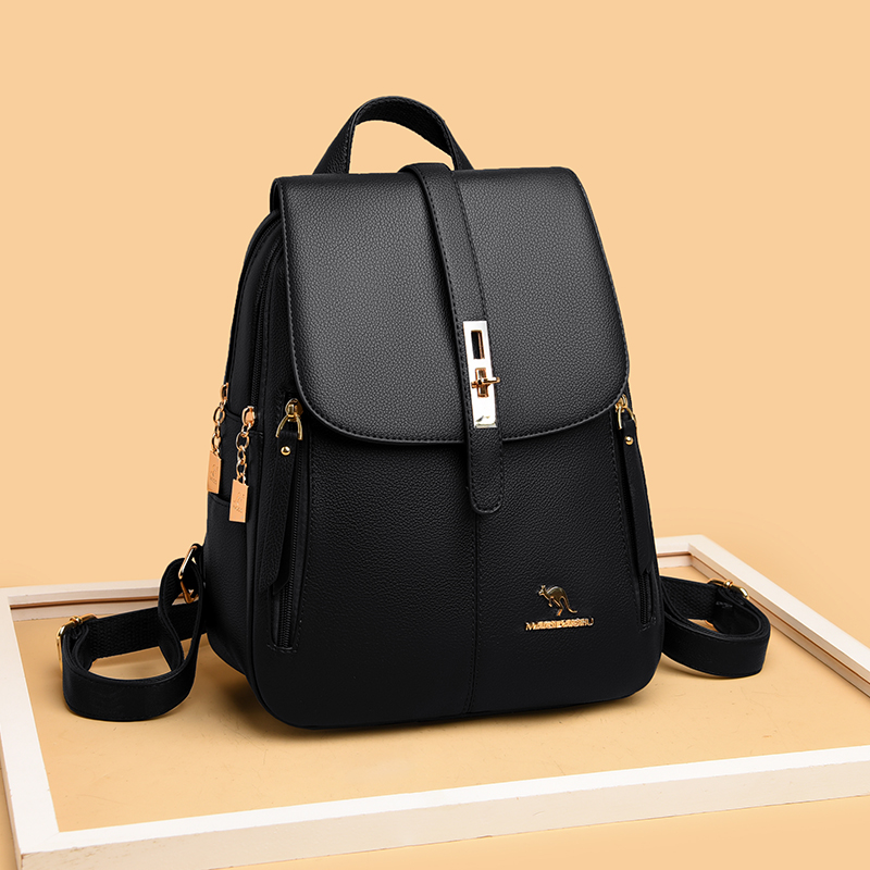 여성용 럭셔리 가죽 배낭, A Dos 캐주얼 데이팩,  - Vintage Fashion Boutique 리뷰 및 가격