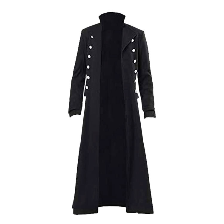 새로운 고딕 리바이벌 더블 브레스트 빈티지 코트 무대  - Vintage Fashion Revival 리뷰 및 가격