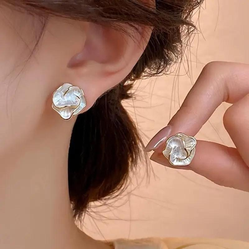 925 실버 바늘 빈티지 보라색 오일 드롭 꽃 귀걸이, - Vintage Fashion Trends 2026 리뷰 및 가격