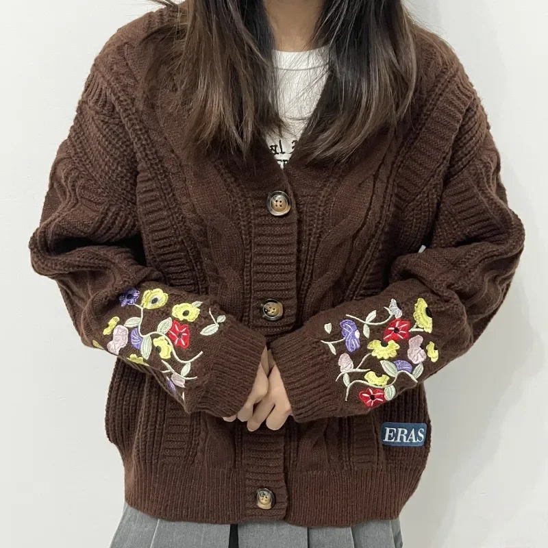 2025 플러스 사이즈 Eras 카디건 여성용 가을 겨 - Vintage Fashion Postcards 리뷰 및 가격