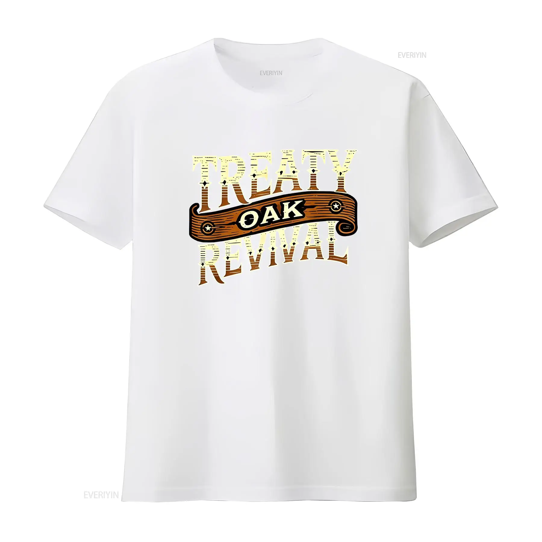 트리트리 오크 리바이벌 빈티지 스타일 티셔츠, 미국 패 - Vintage Fashion Revival 리뷰 및 가격