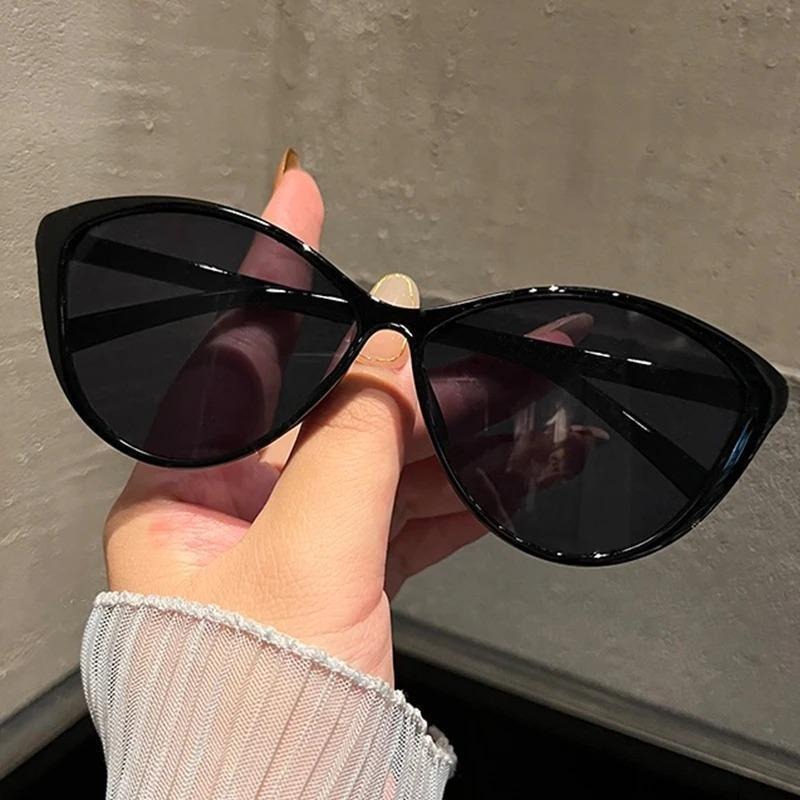 1Pc 레트로 프레임 고양이 눈 선글라스 여성 트렌디  - Vintage Fashion Images 리뷰 및 가격